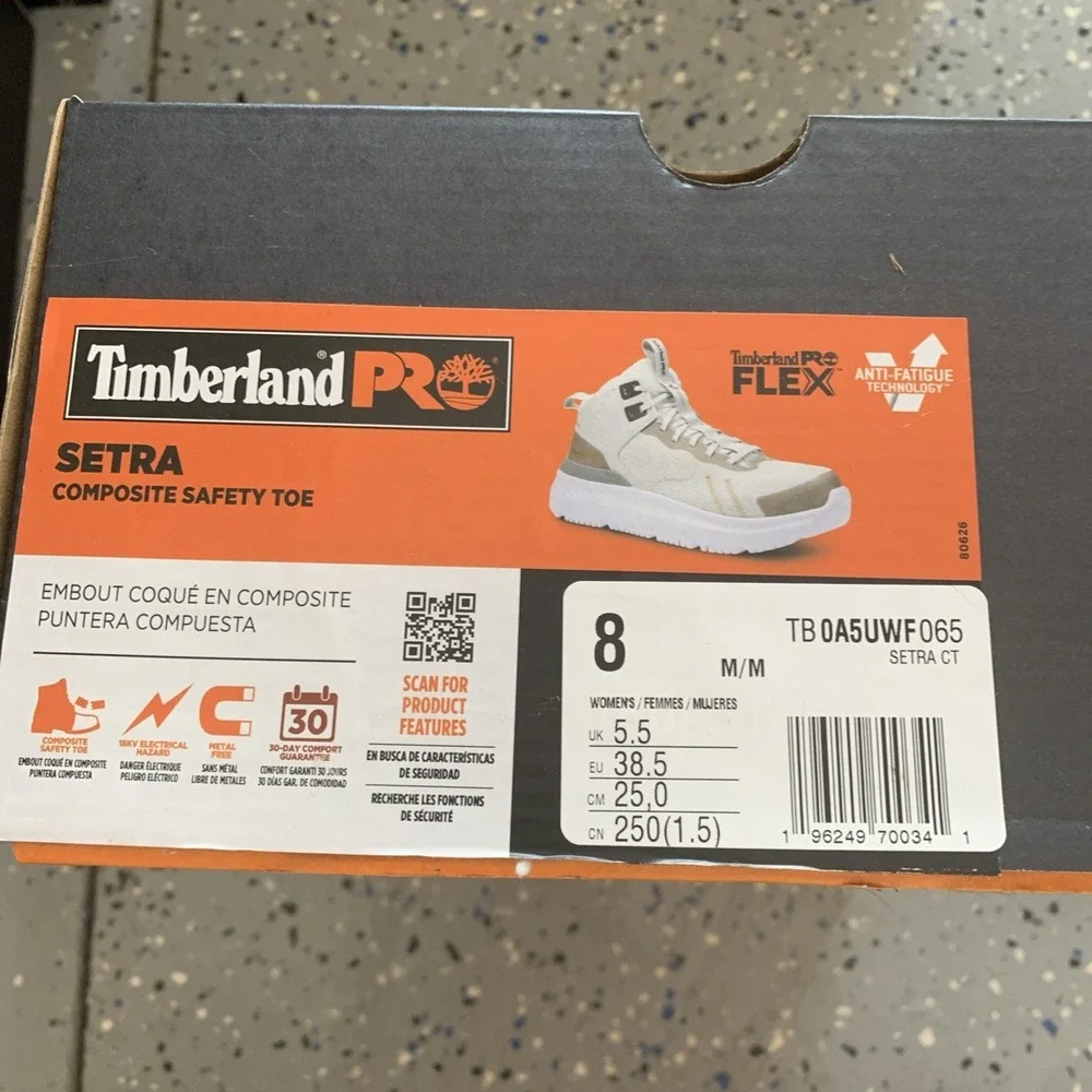 Timberland PRO Setra Women's Composite Safety Toe Shoes Size 8 - TB0A5UWF065